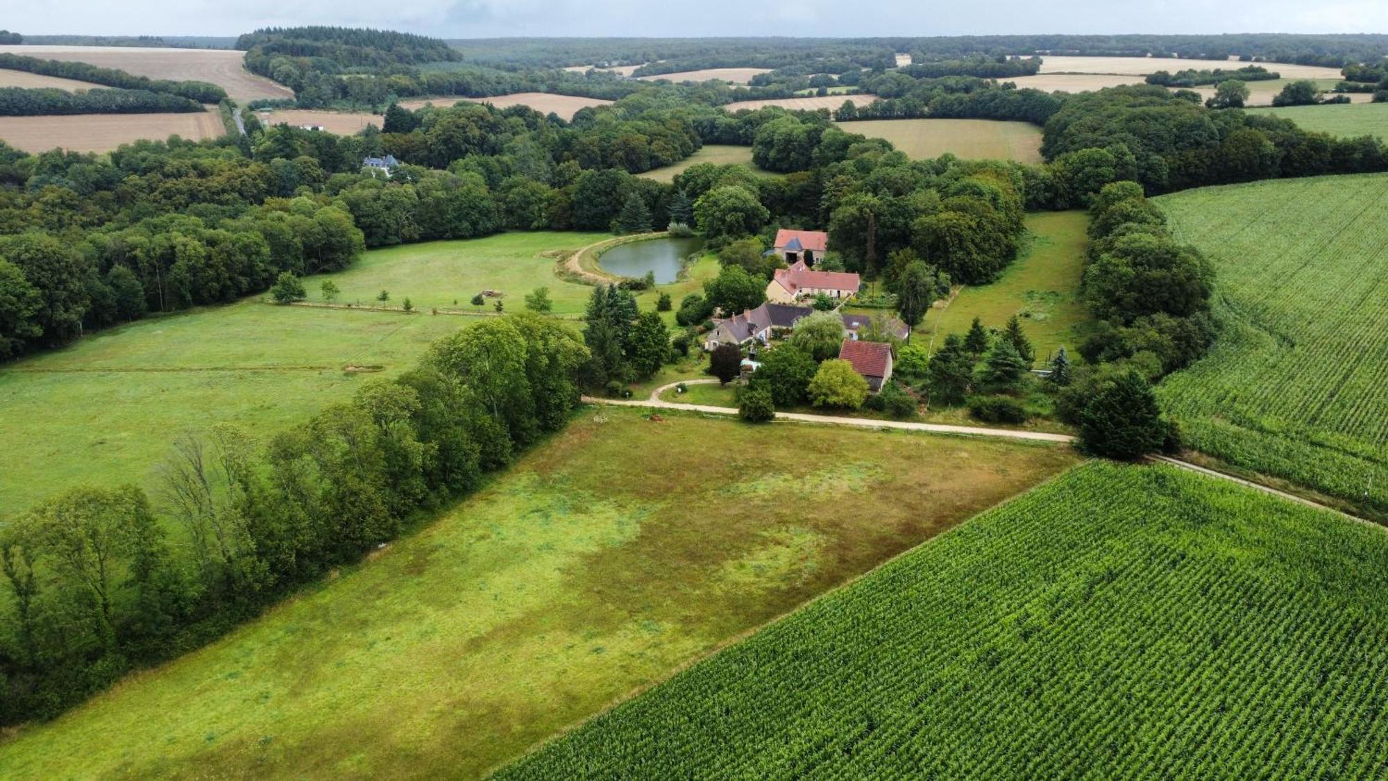 Les Anniquins Villa Ivoy-le-Pré Buitenkant foto